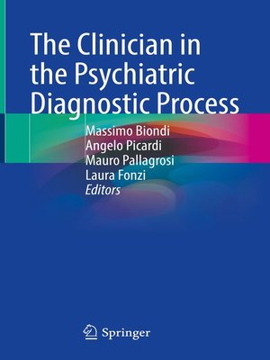 cover image of The Clinician in the Psychiatric Diagnostic Process